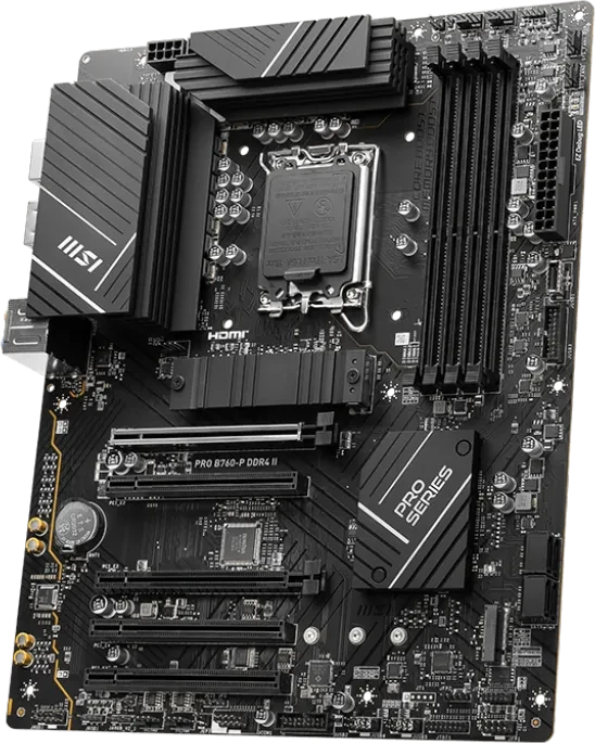 MSI PRO B760-P DDR4 II (Intel 1700)