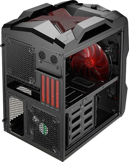 AeroCool Strike-X Cube Red Edition, Acrylfenster