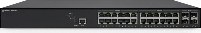 Lancom GS-3528 Rackmount 2.5G Managed Switch, 24x RJ-45, 4x SFP+, 370W PoE+