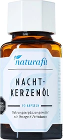 naturafit Nachtkerzenöl + Vitamin E Kapseln, 90 Stück