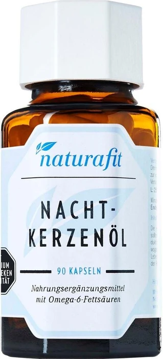 naturafit Nachtkerzenöl + Vitamin E Kapseln, 90 Stück