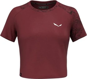 Salewa Lavaredo Hemp Crop Funktionsshirt kurzarm syrah (Damen)