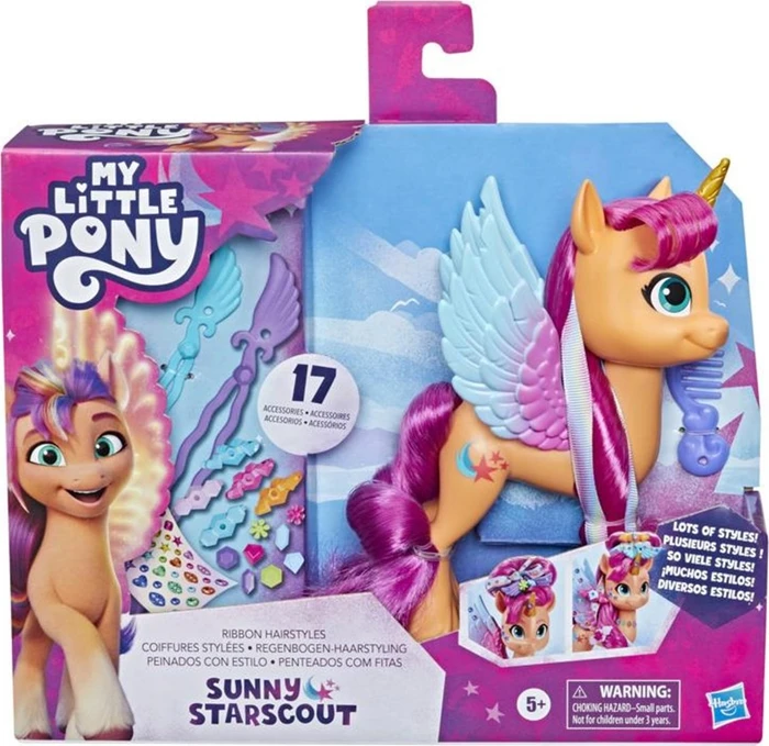 Hasbro My Little Pony - Regenbogen-Haarstyles Sunny Starscout