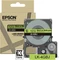 Epson LK-4GBJ Beschriftungsband, 12mm, schwarz/mattgrün Vorschaubild