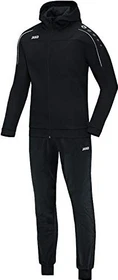 Jako Polyester Classico mit Kapuze Trainingsanzug schwarz