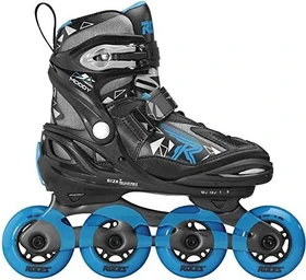 Roces Moody Boy TIF Inline-Skate black/astro blue (Junior)