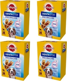 Pedigree DentaStix MP für mittelgrosse Hunde (10kg bis 25kg), 2.88kg (4x 720g)
