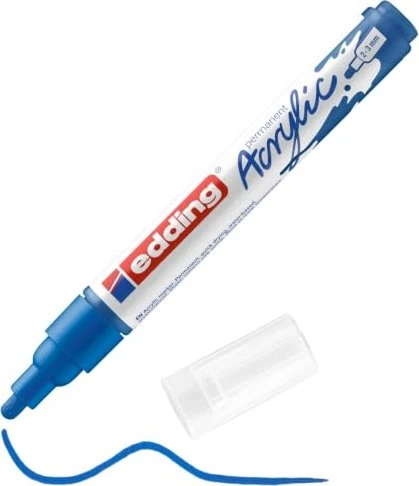 edding 5100 Acrylmarker medium enzianblau