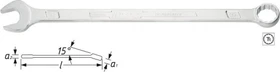 Hazet 600LG-11 Ring-Maulschlüssel, 11x220mm