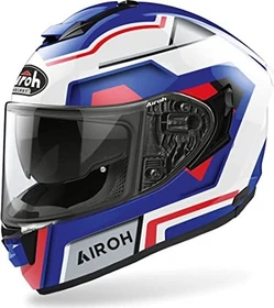 Airoh ST.501 Square weiß/blau/rot