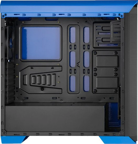 AeroCool Aero-800 blau, Acrylfenster