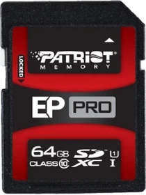 Patriot EP Pro R90/W50 64GB, UHS-I, Class 10