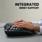 Perixx Periboard-312 Ergonomische Tastatur mit Hintergrundbeleuchtung, schwarz, USB, US Vorschaubild