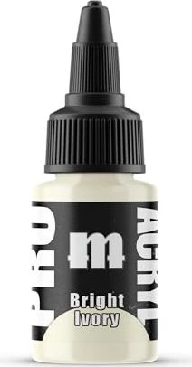 Monument Hobbies Pro Acryl Paints 022 bright ivory, 22ml