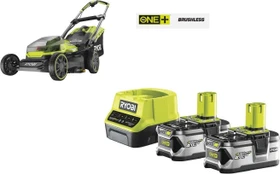 Ryobi RY18LMX40A-240 Akku-Rasenmäher inkl. 2 Akkus 4.0Ah