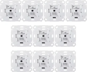 eQ-3 Homematic IP Rollladenaktor für Markenschalter, Rolllädensteuerung, 10er Set (151322A0_X10)