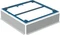 Geberit Installationsrahmen für Setaplano Duschfläche bis 100cm, für vier Füße Vorschaubild