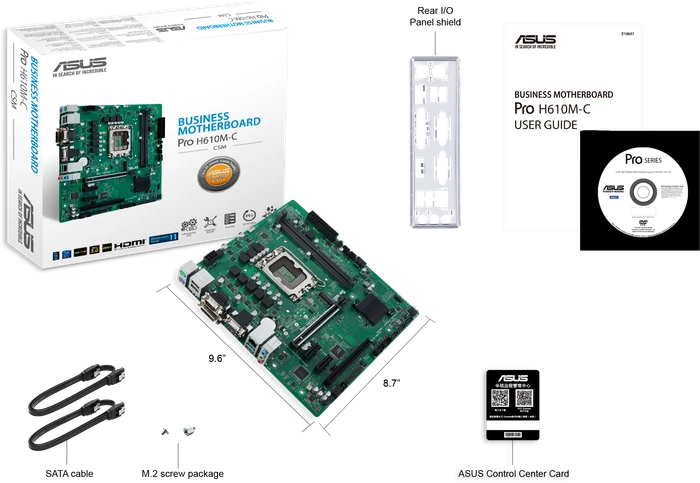 ASUS Pro H610M-C-CSM (Intel 1700)