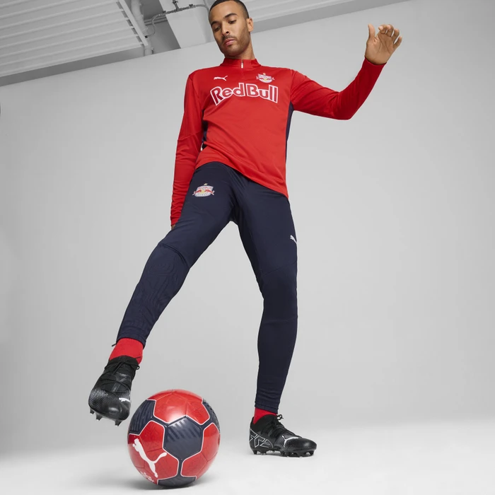 Puma FC Red Bull Salzburg 1/4-Zip Trikot langarm puma red/puma navy (Herren)