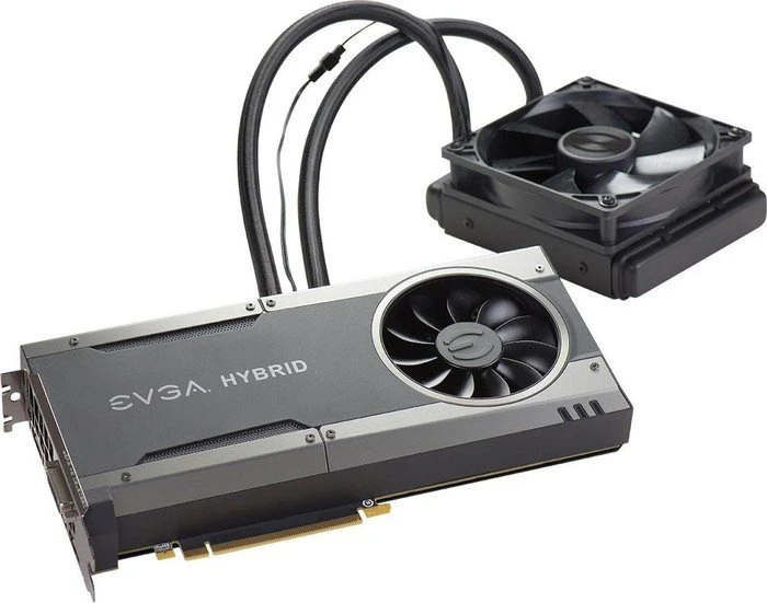 EVGA GeForce GTX 1070 FTW Hybrid Gaming, 8GB GDDR5, DVI, HDMI, 3x DP