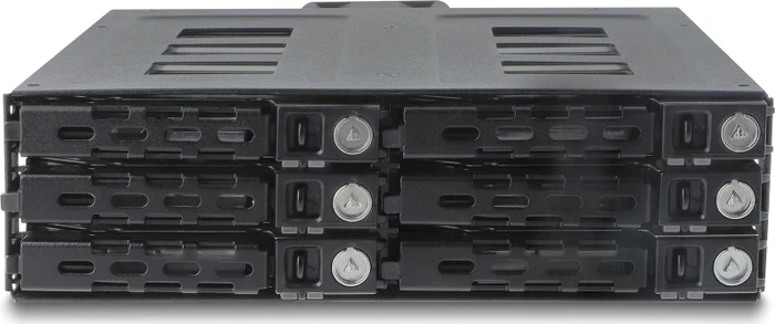 DeLOCK 5.25" Wechselrahmen, 6x 2.5" SATA/SAS