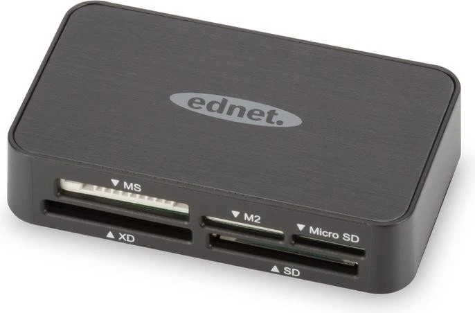 Ednet All in One Multi-Slot-Cardreader, USB 2.0 Micro-B [Buchse]