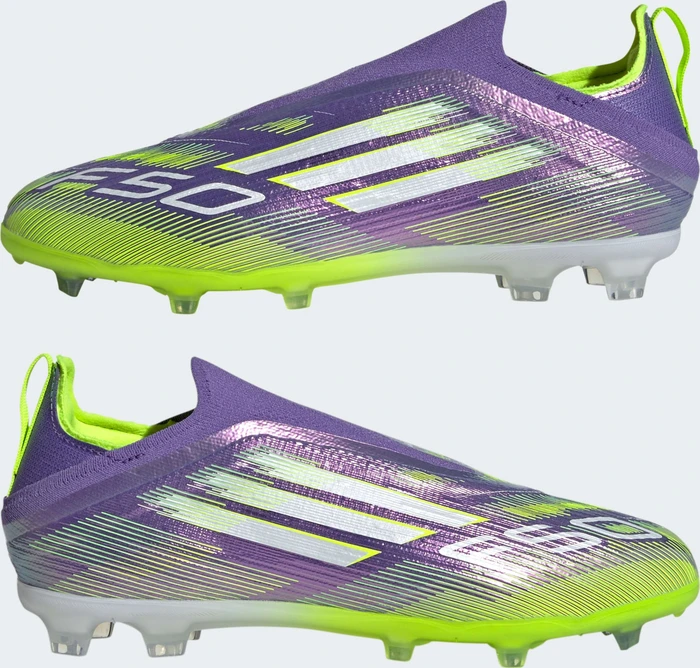 adidas F50 Elite purple rush/cloud white/lucid lemon (Junior)