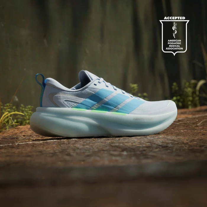 adidas Supernova Glide crystal sky/blue burst/lime burst (Damen)