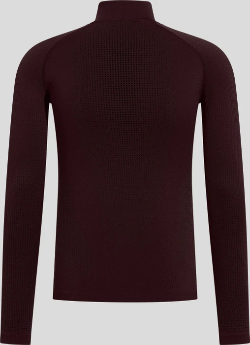Odlo Performance Warm Baselayer Half Zip Funktionsshirt langarm fudge (Herren)