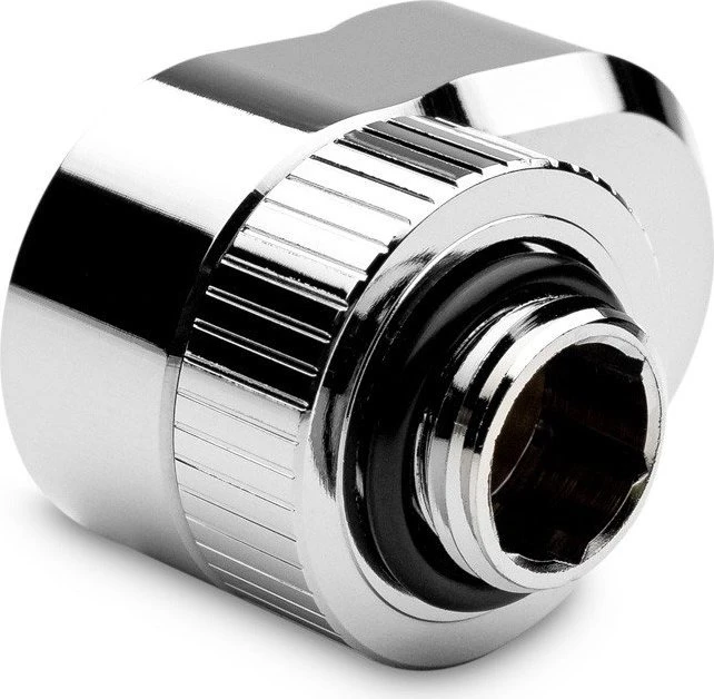 EK Water Blocks Quantum Line EK-Quantum Torque Rotary Offset 14, G1/4", 14mm Versatz, vernickelt