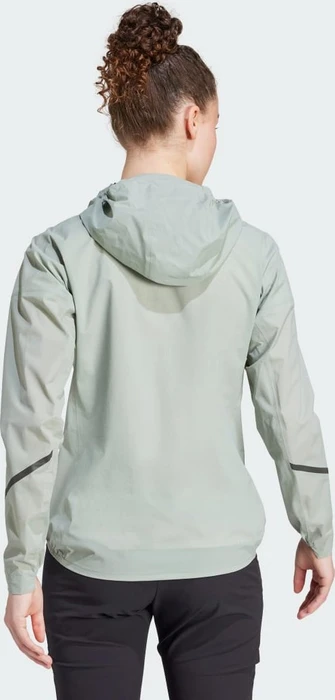 adidas Terrex Xperior 2.5L Light Rain.Rdy Funktionsjacke silver green (Damen)