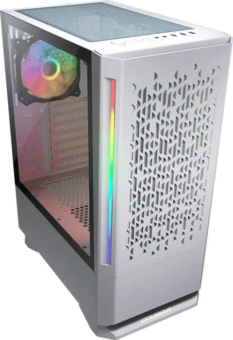 Cougar MX430 Air RGB, weiß, Glasfenster
