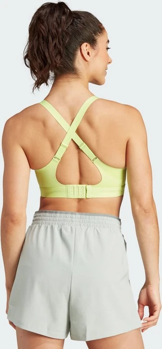 adidas Tailored Impact Luxe Training High-Support Sport-BH pulse lime (Damen)