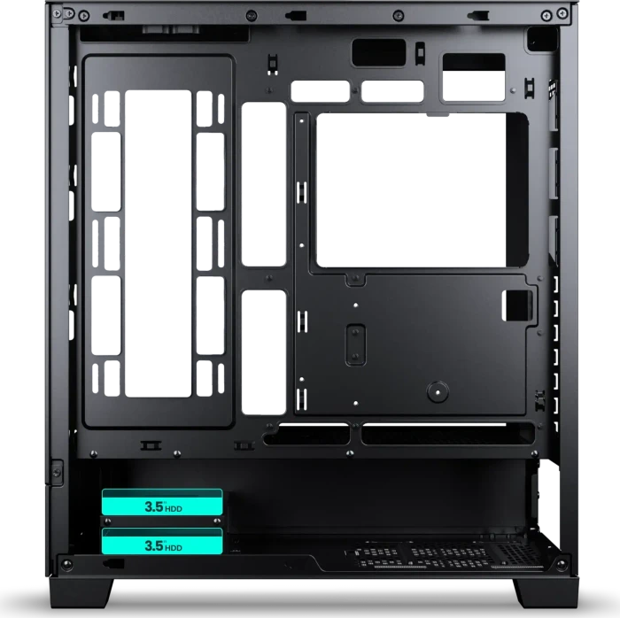Phanteks XT View Matrix Black, schwarz, Glasfenster