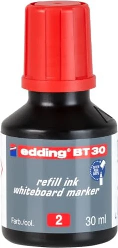 edding BT30 Whiteboardmarker Tintenflasche rot, 30ml