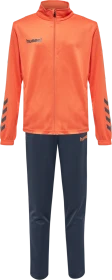 hummel Promo Poly Trainingsanzug nasturtium/ombre blue (Junior)