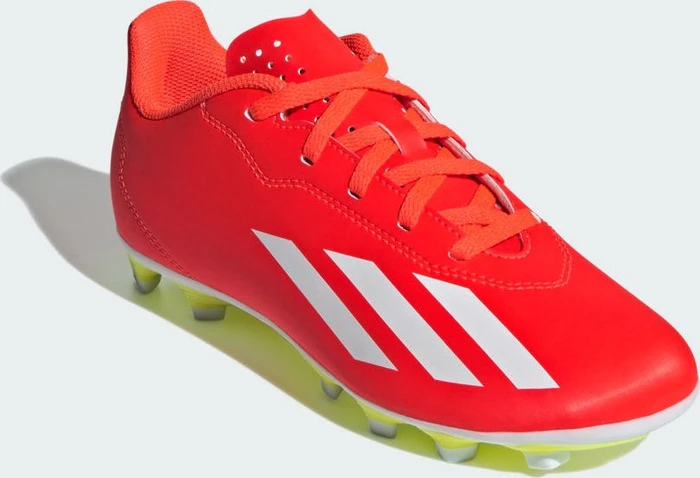 adidas X Crazyfast Club FxG solar red/cloud white/team solar yellow 2 (Junior)