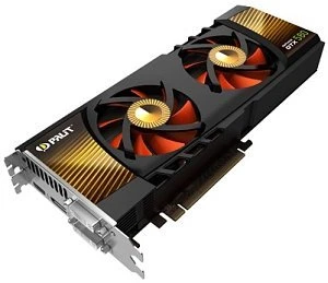 Palit GeForce GTX 580, 3GB GDDR5, 2x DVI, Mini HDMI