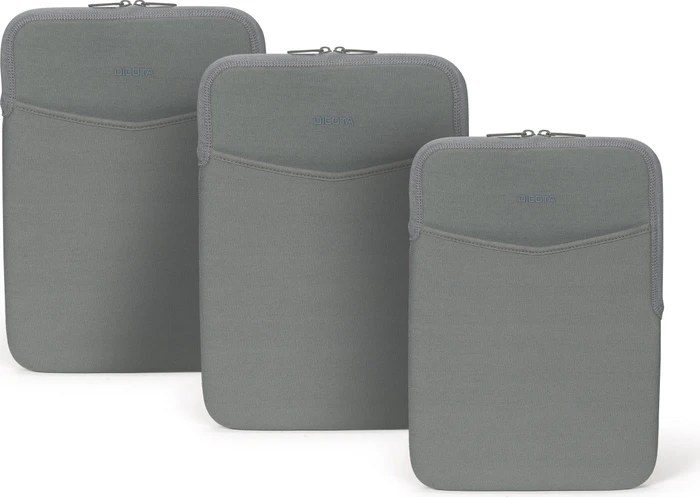 Dicota Sleeve Eco Slim für Microsoft Surface L, grau