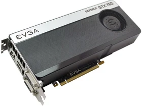 EVGA GeForce GTX 760, 2GB GDDR5, 2x DVI, HDMI, DP