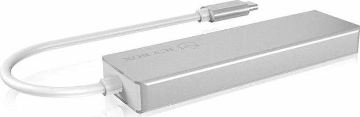 RaidSonic Icy Box IB-HUB1413-CR silber, 3-port, USB-C 3.0