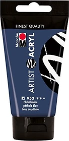 Marabu Artist Acryl Acrylfarbe, phthaloblau, 75ml