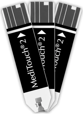 Medisana MediTouch 2 Blutzucker-Teststreifen, 50 Stück (2x 25 Stück)