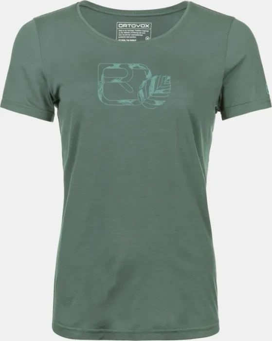 Ortovox 120 Cool Tec Leaf Logo Funktionsshirt kurzarm (Damen)