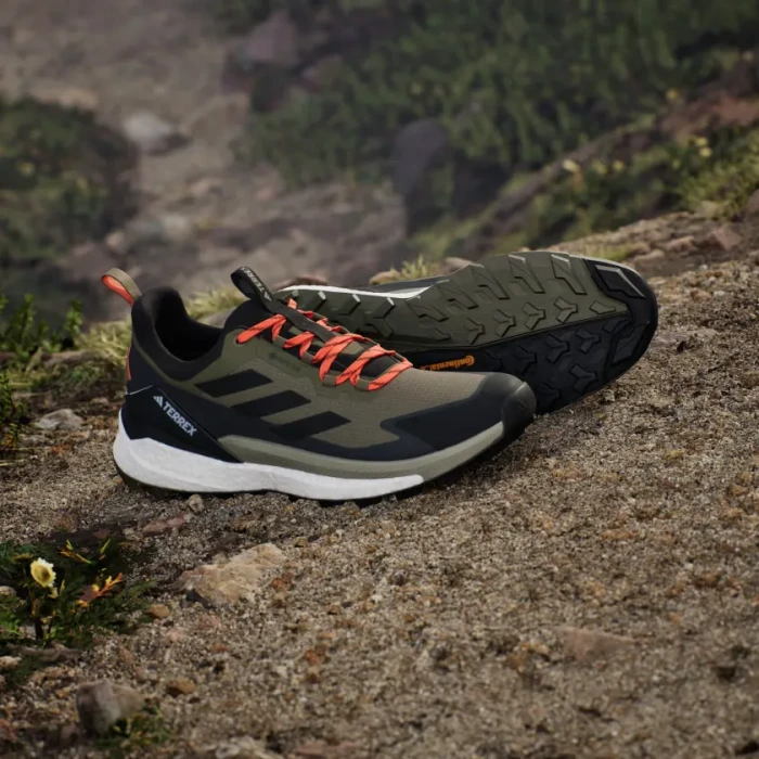adidas Terrex Free Hiker 2.0 Low GTX olive strata/core black/carbon (Herren)