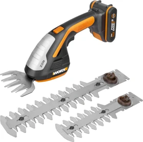 Worx 20V PowerShare Akku-Gras-/Strauchschere inkl. Akku 2.0Ah