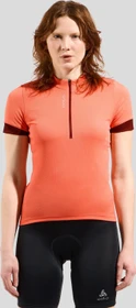 Odlo Essentials Trikot kurzarm living coral/spiced apple (Damen)