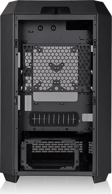Thermaltake The Tower 300 Black, schwarz, Glasfenster