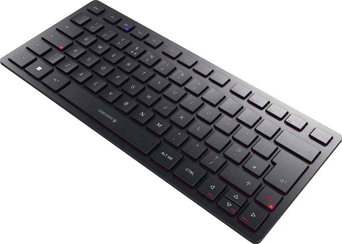 Cherry KW 9200 Mini, schwarz, USB/Bluetooth, UK