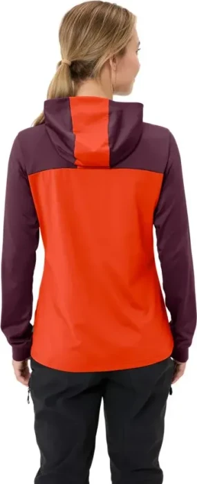 Vaude Qimsa Hoody Trikot langarm cassis (Damen)